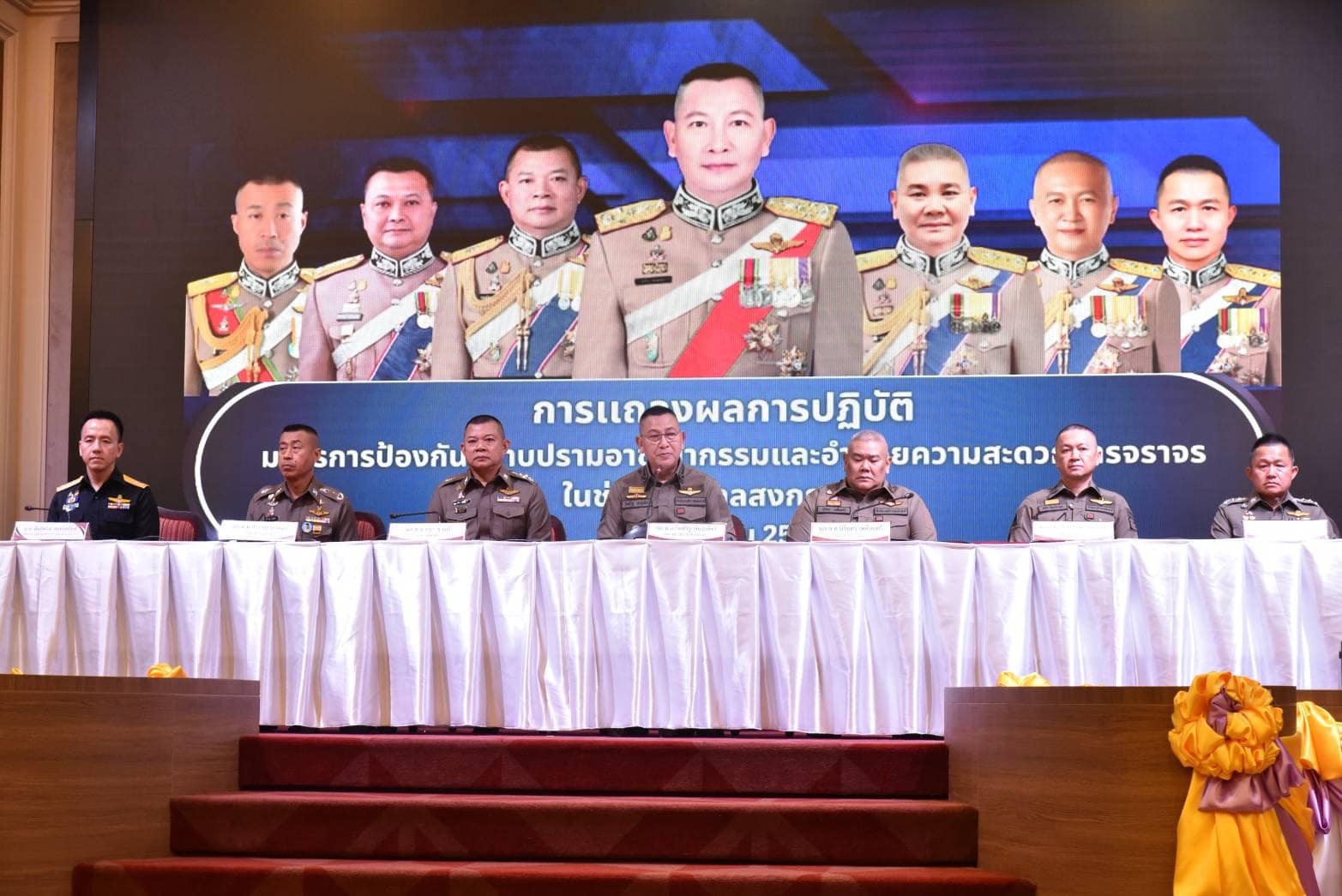 ตร.ระดมกวาดล้างอาชญากรรม ก่อนเทศกาลสงกรานต์ จับกุมทุกคดีได้จำนวนมาก